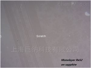 （巨纳）单层二硫化铼 连续薄膜-衬底可选